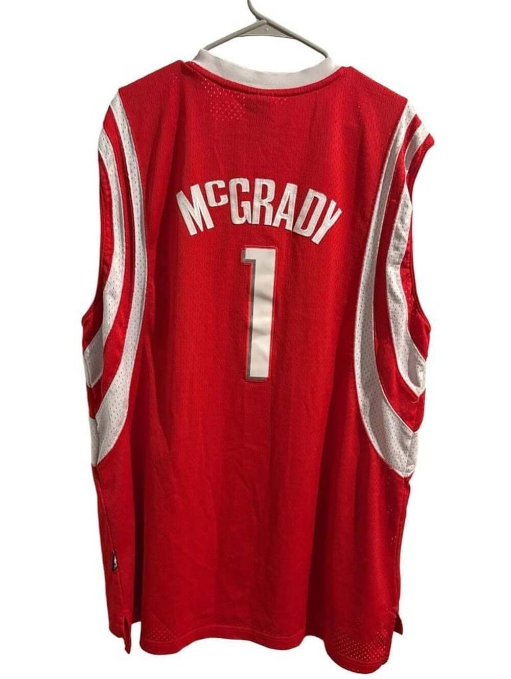 Reebok Houston Rockets Tracy McGrady 1 Jersey Size XL Red